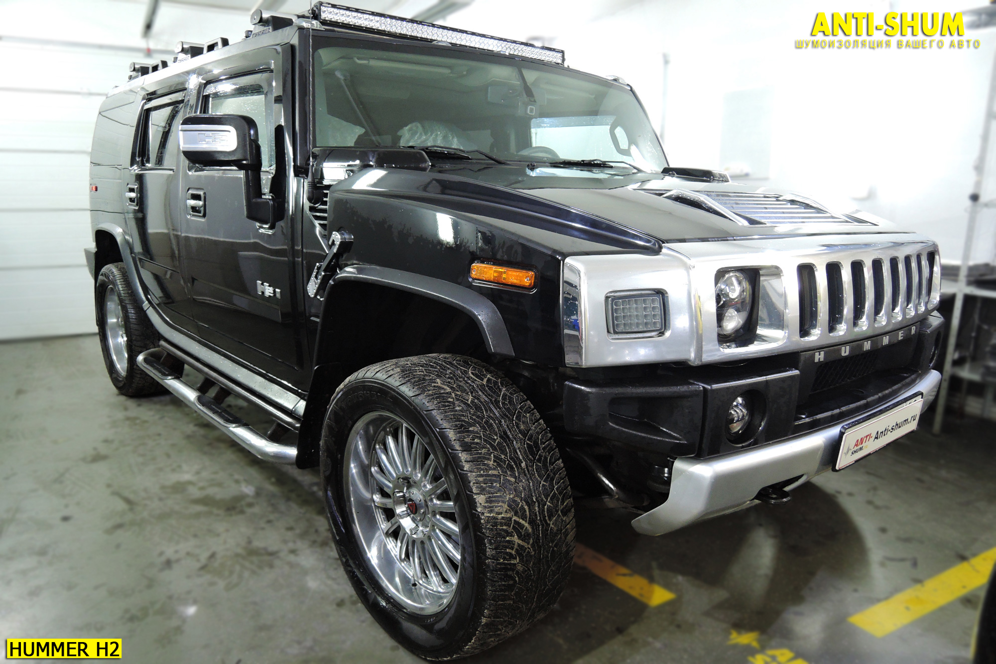 Тонировка hummer h2